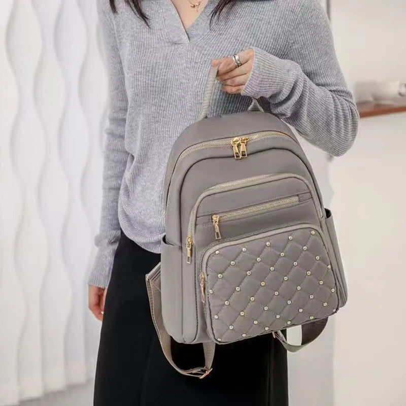 Travel Backpack Double-shoulder Bag Fashionable Schoolbag Women's
