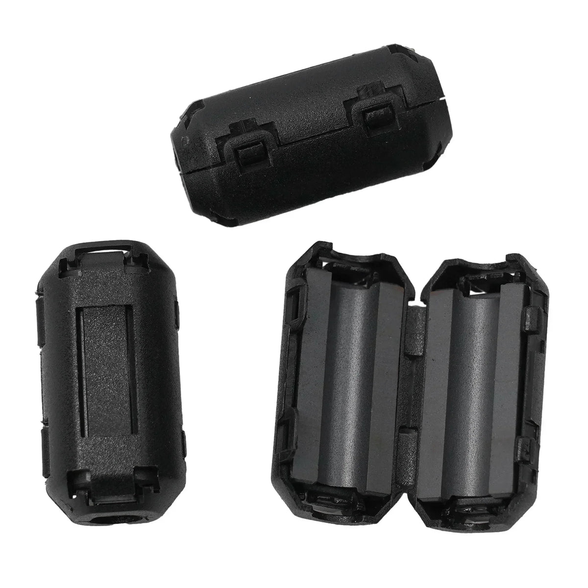 5-Pack Ferrite Bead Clip RFI Noise Filter for USB & Cables Ferrite Noise Filter Vue