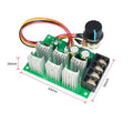 40A High Power PWM DC Brushed Motor Speed Controller DC9-60V Motor Regulator 15KHZ Motor Driver with 0-100% Speed Potentiometer Vue Default Title