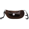 Breathable Cat Cage Hammock Adjustable Lanyard Sleeping House Cat Hanging Bed Mesh Thicken Kitten Swing Bed Hamster Vue Brown M
