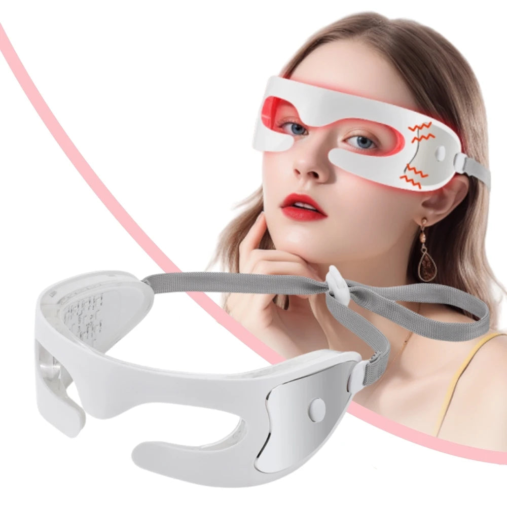 3D Eye Massager | Red Light, Vibration & Microcurrent Eye Care Eye Massager Device Vue Default Title