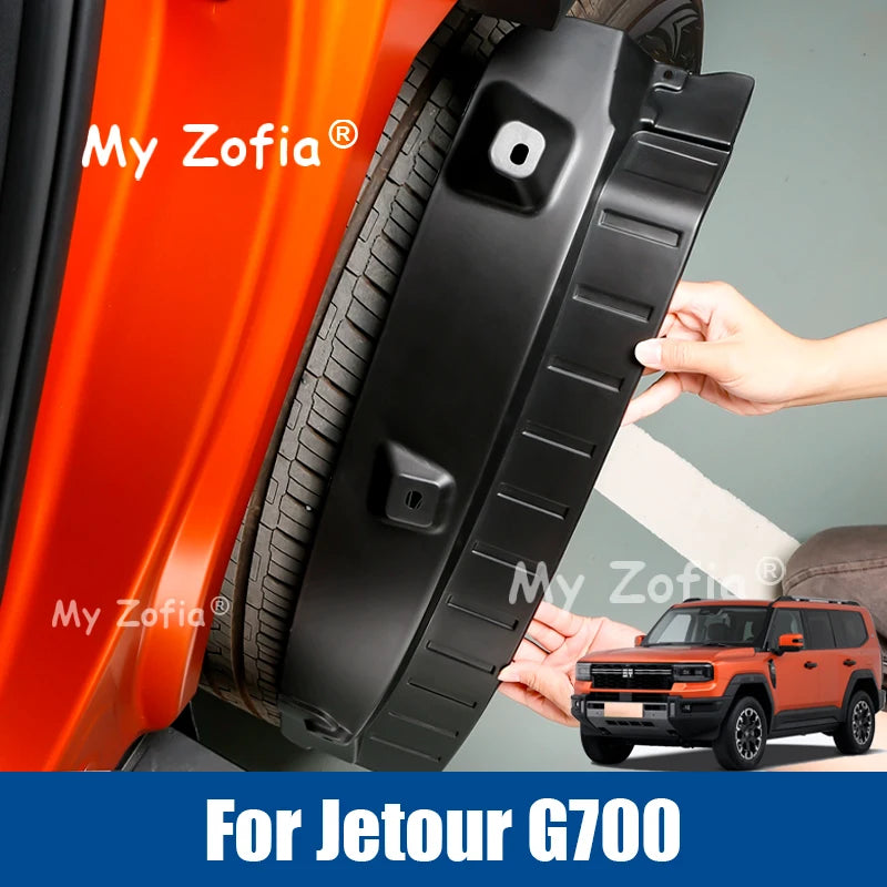 Jetour G700 2025–2026 Rear Mud Flaps &amp; Splash Guards – TPO Mud Flaps & Splash Guards Vue