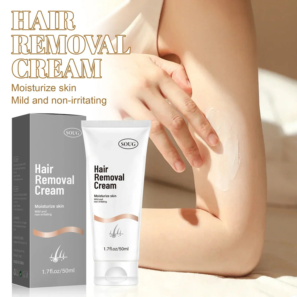 Painless Intimate Hair Removal Cream Gentle Formula For Sensitive Skin Permanent Growth Inhibitor For Men Women Body Care Vue