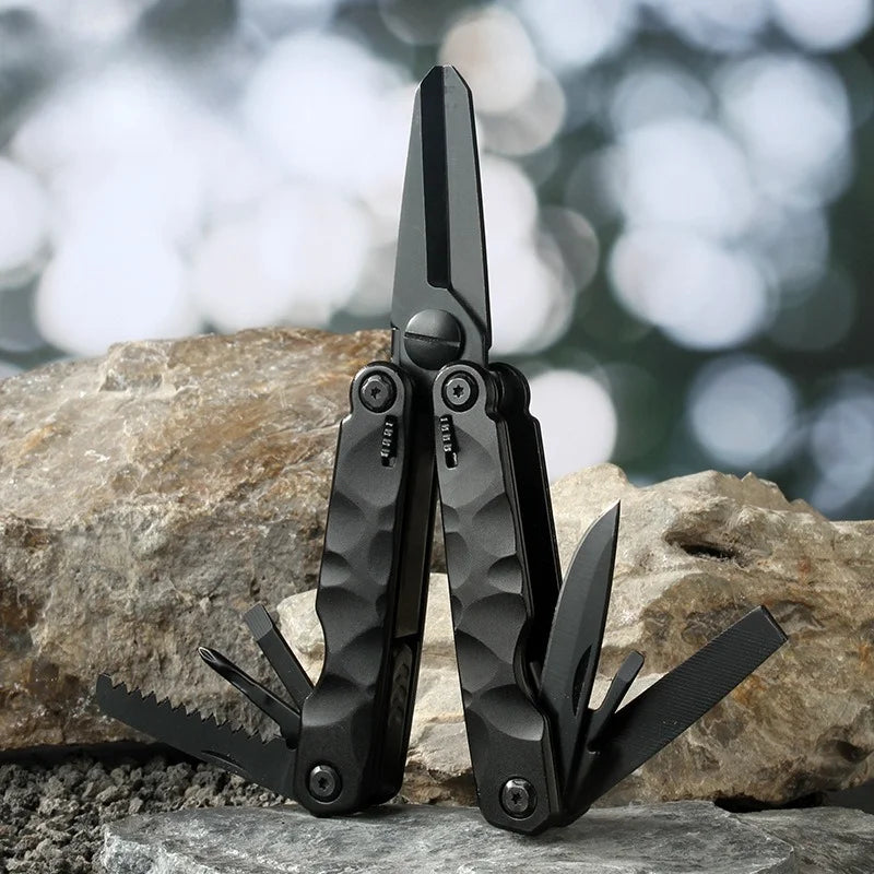 Outdoor Multifunctional Folding Scissors Pliers Garden Trimming Branches Scissors Bottle Opener Edc Field Combination Tool Vue Default Title
