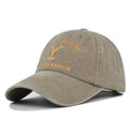 Vintage Yellowstone Dutton Ranch Baseball Cap Washed UV Protection