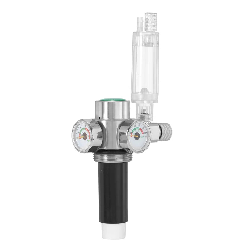Internal Thread CO2 Steel Cylinder Generator Stainless Steel Valve Aquarium CO2 Carbon Fiber Filter Element Accessories Filter Vue Double Gauge