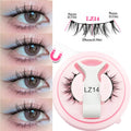 Manga Magnetic Eyelashes Reusable Cat Eye Magnetic Lashes Sensitive Eye Friendly Natural Curler Cosplay False Lashes Makeup Tool Vue LZ14