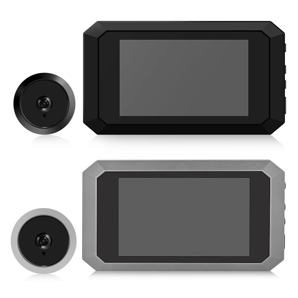 Digital Magic Eye Electronic Viewfinder Night Vision Safety Door Viewer 3.97in LCD Screen Video Digital Door Viewer 1080P Camera Vue