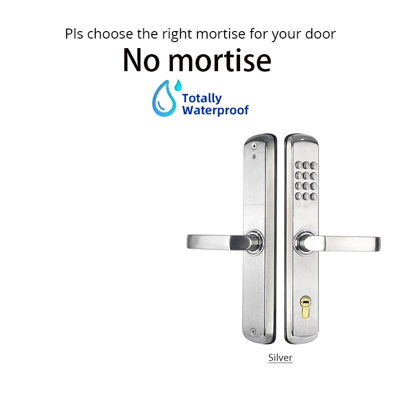 Mechanical combination Coded Lock Fire and Waterproof Digital Lock Password and Silding Lock Push button For garden Vue JXS no mortise China Mainland