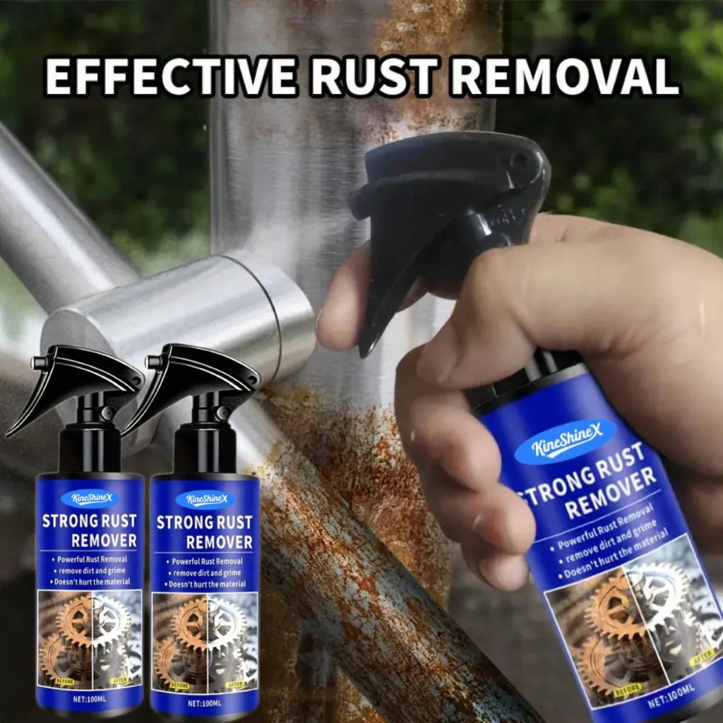 1/2pcs 100ml Car Iron Powder Rust Remover Powerful Rust Removal Cleaning Tools Maintenance Metal Surface Rust Removal Artifact Vue