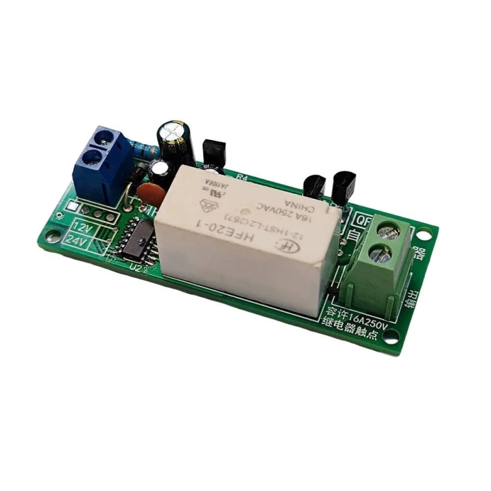16A Self-locking Relay Board Self-holding Magnetic Bistable Power-off Memory Control Relay with Reverse Power Connect Protection Vue