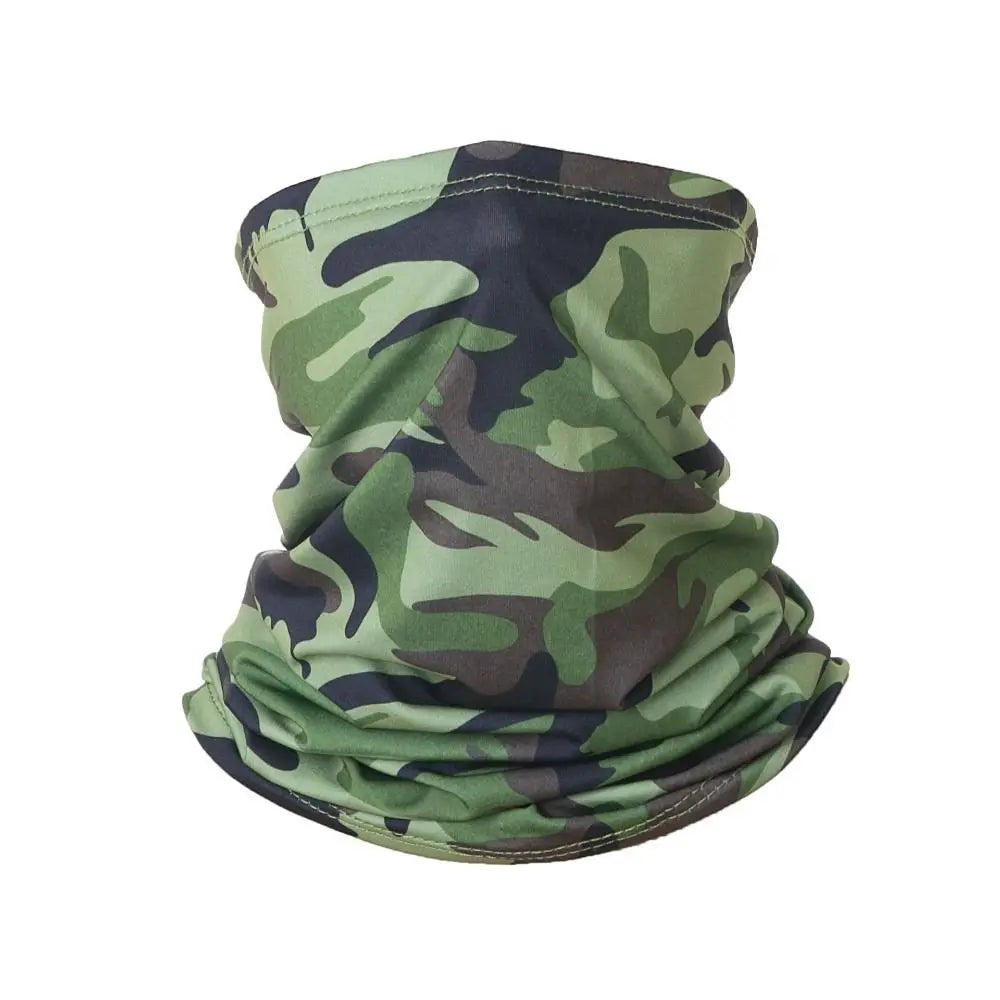 Breathable Mountaineering Face Mask Sweat-absorbent Sunscreen Cycling Scarf UV Protection Multifunctional Cycling Headscarf Vue 04
