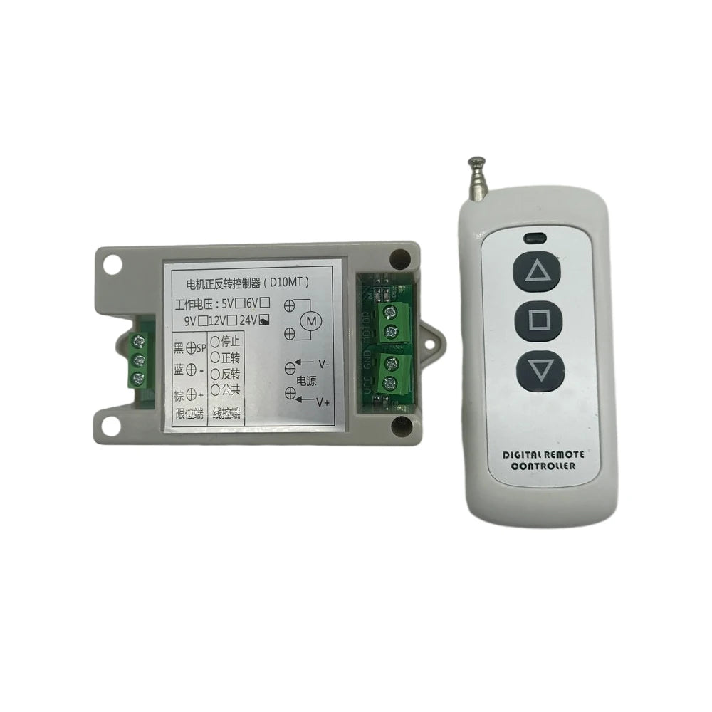 AC110-240V Industrial Wireless Controller Motor Forward and Reverse Controller Lifting Reverse Wireless Remote Control Driver Vue