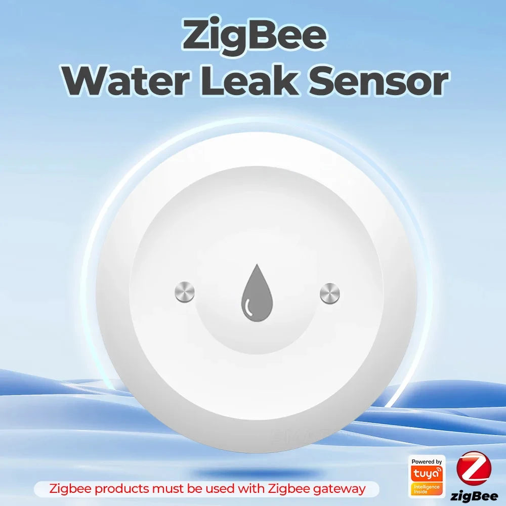 ZigBee Smart Water Immersion Sensor Leak Detector Flood Water Leakage Alarm App Smart Life Control Need Zigbee Gateway Vue ZIGBEE