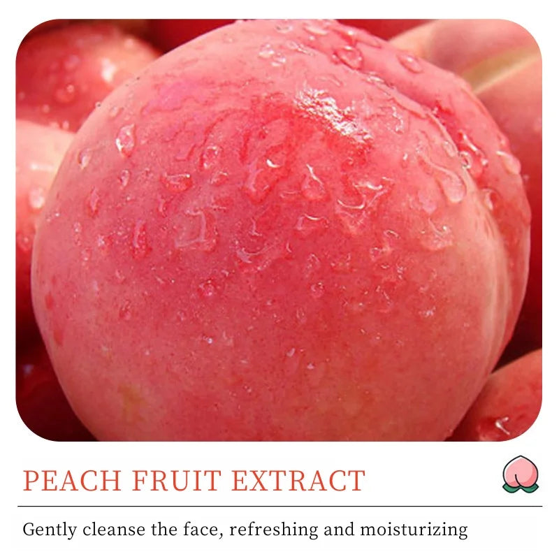 40G/Stick Peach Facial Mud Mask Stick, Deep Cleansing, Moisturizing and Skin-Rejuvenating, Portable Mask Stick Vue