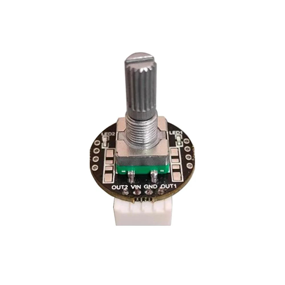 DC 5-24V Dual PWM Duty Cycle Independent Output Digital Potentiometer Digital Encoder with Memory Function Increases Clockwise Vue