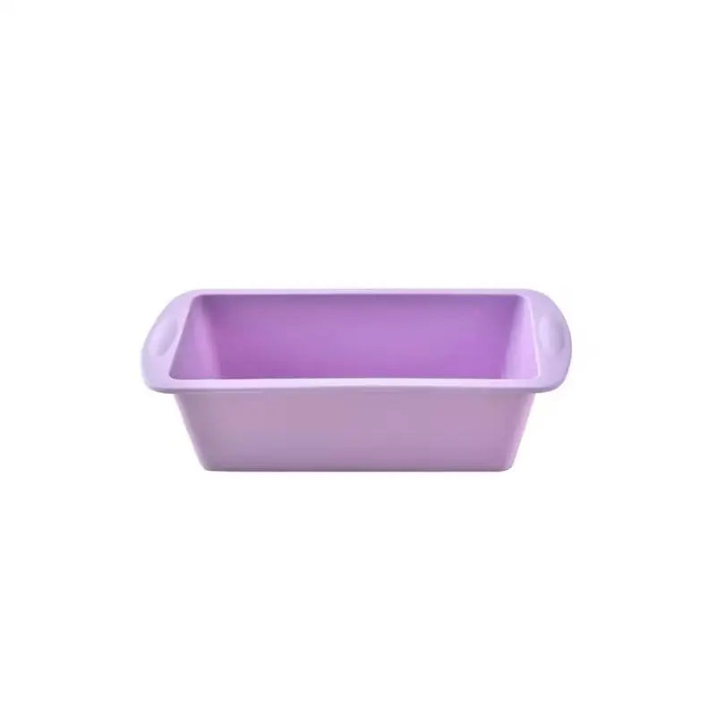 1 Rectangular Silicone Mold Candy Toast Mould Easter Bread DIY Vue Purple