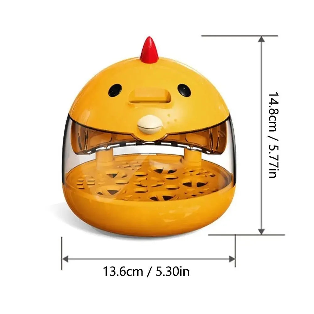 Transparent Window Eggs Incubator Humidity Control Low Noise Eggs Hatcher Machine Automatic Temperature Control Sturdy Vue