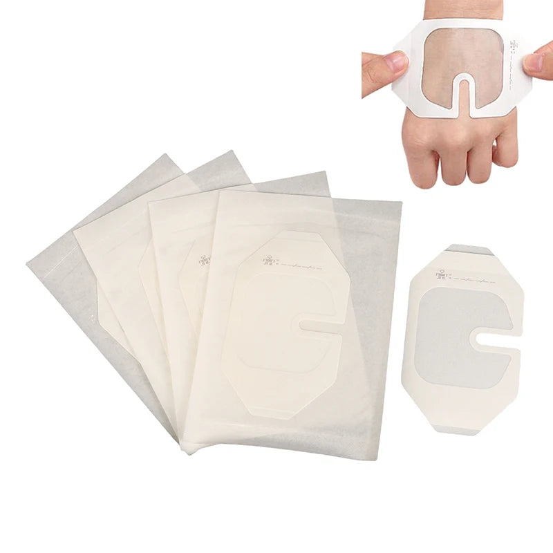 PU Transparent Waterproof Dressing Plaster Patch Octagonal Design