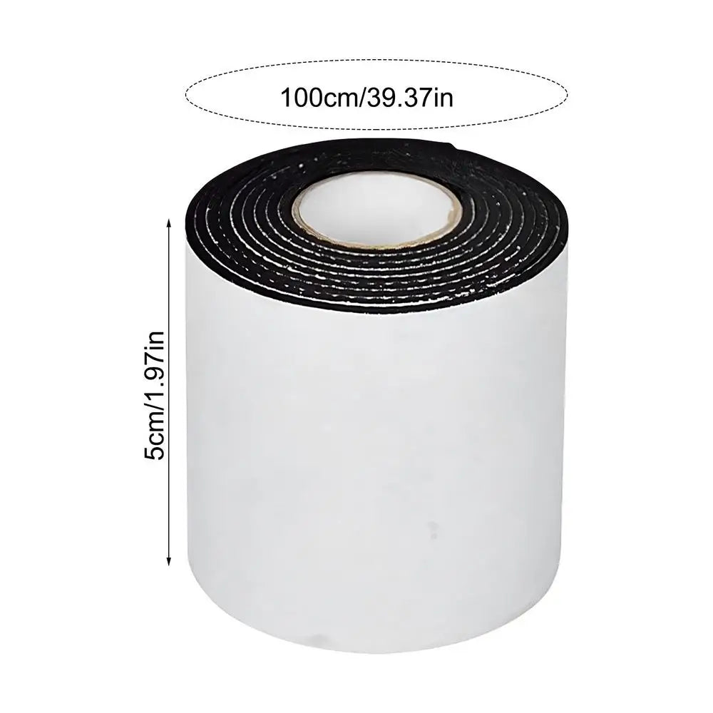 5cm/10cmX100CM Non-Slip Wear-Resistant Thickened Silent Diamond-Pattern Super-Sticky Self-adhesive Non Slip Noise Reduction Tape Vue 5x100cm