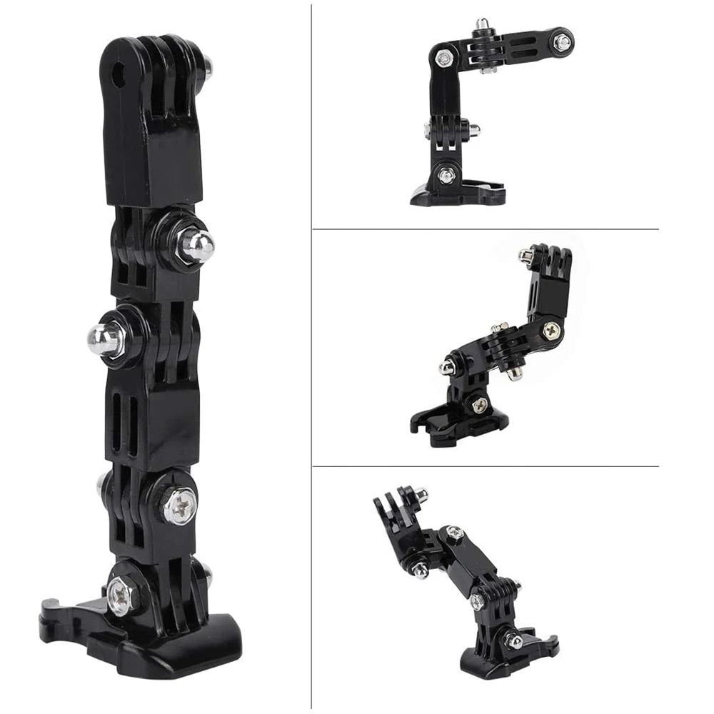 Motorcycle Helmet Kit for GoPro Hero 1110 9 8 7 Action Camera Accessories Set Chin Mount Bracket Bike Chin Mount For Go Pro Vue