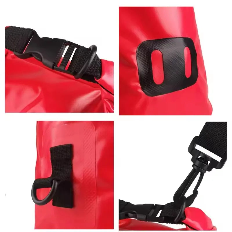 New Portable 5L Waterproof First Aid Bag With Shoulder Strap Outdoor Survival Emergency Kits For Outdoor Camp Hiking Fishing Vue