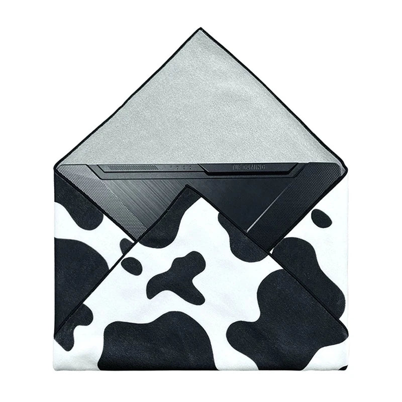 Toiletries Cosmetic Makeup Brushes Storage Bag Cloth Protective Wrap 50cm Universal Magic Self-Adhesive Travel Outdoors Make Up Vue black
