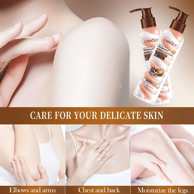 1 Bottle of 200ml Coconut Marshmallow Body Lotion, a Deeply Moisturizing Formula Suitable for All Light Beige Skin Tones, Non-Greasy Moisturizer, Ideal as a Holiday Gift, Suitable for Both Men and Women, for Daily Skincare Ro Vue
