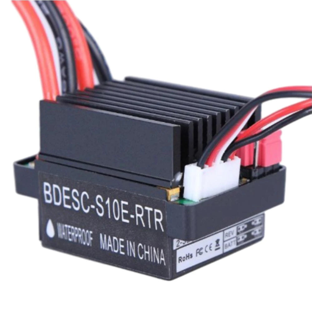 Double Way 320A ESC Brush Electronic Motor Speed Controller Support 3S Lithium Battery for RC Car Boat Model Controller Governor Vue