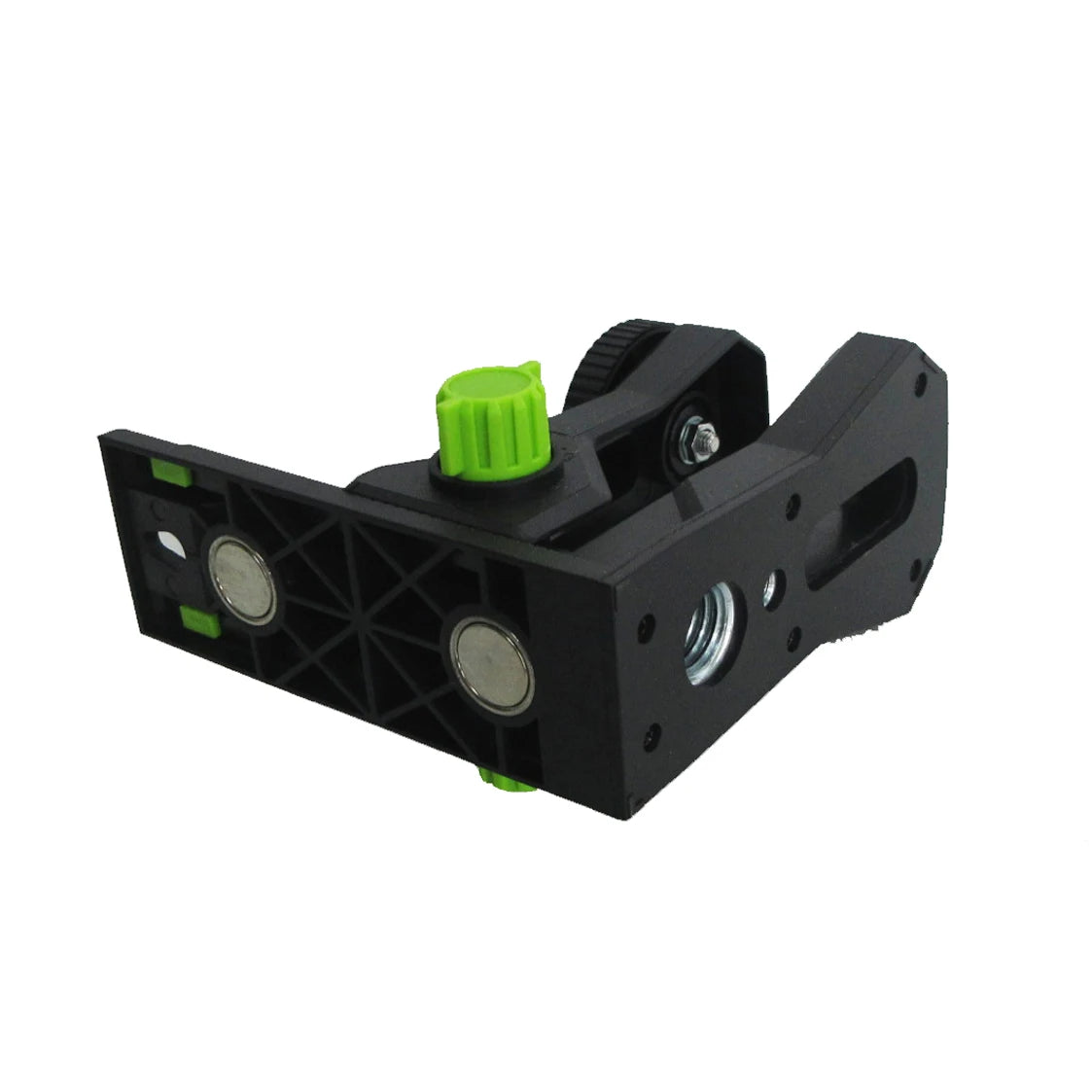 L-Shape Level Bracket | 360° Rotating Magnetic Mount 1/4 & 5/8 Level Mounting Bracket Vue