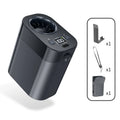 Clip On Fan 200000RPM High Speed Portable Rechargeable Mini Fan 100 Speeds LED Display Hands Free Neck Fan for Outdoor Travel Vue black