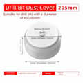 Dustproof Dust Cover Portable Handheld Drill Storage Box Hole Opener Multi Functional Electric Drill Dust Collection Vue 205mm-240