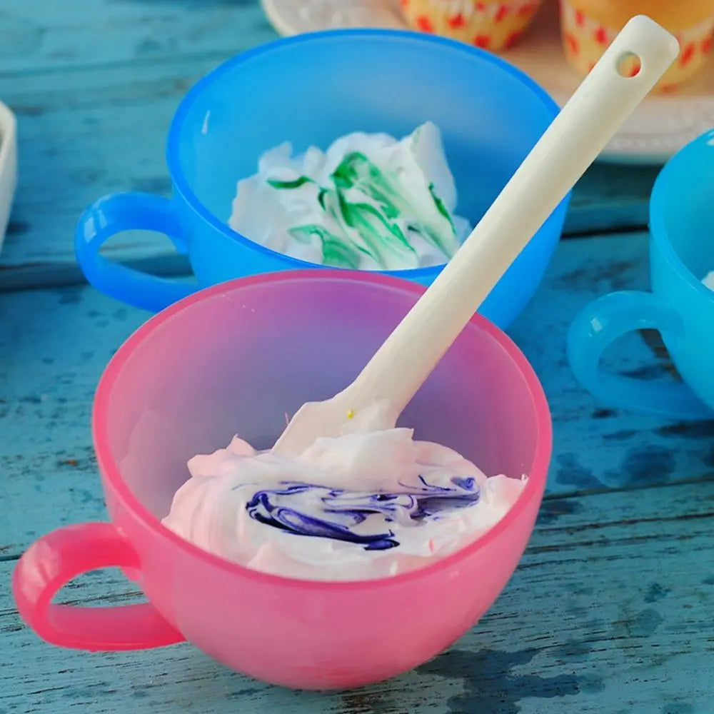 Durable Paste Bending Butter Cream Stirring Kitchen Supplies Scraper Pastry Tool Bakeware Spatula Vue
