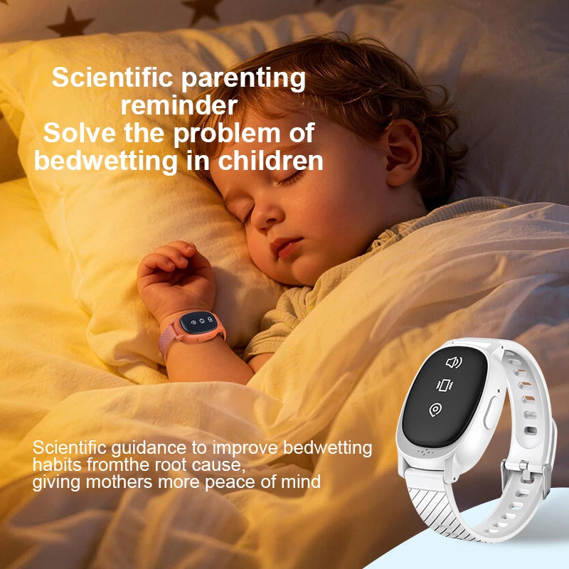 Portable Kids Bedwetting Alarm Wireless USB Rechargeable Wearable Vibration Reminder For Children Potty Training Elderly Baby Vue