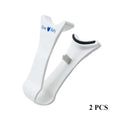 Professional Magnetic Eyelashes Tweezer Extension Applicator False Eyelashes Tweezer Eyelashes Curler Clip Clamp Makeup 3D Mink Vue A0002-2PCS-white