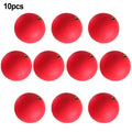 10PCS Portable with Copper Ring Foam Floating Ball Buoyancy Foam Buoyancy Balls Lightweight Hard Saltwater Vue red-24mm