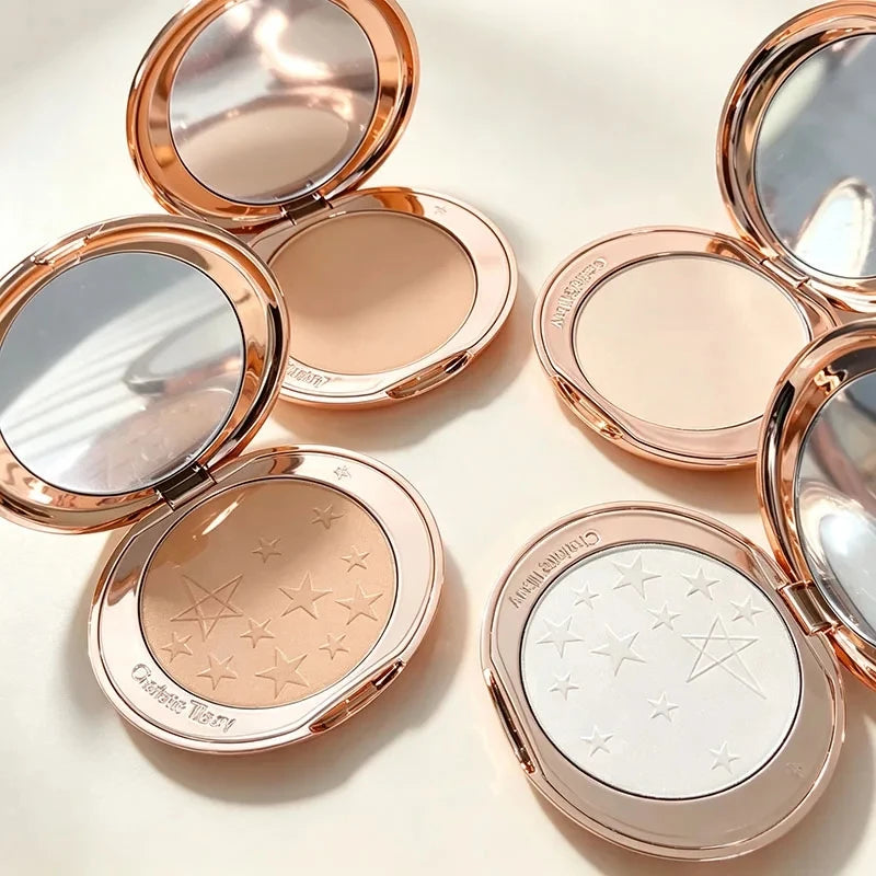 Charlotte Oil Control Styling Powder Matte Waterproof Liquid Foundation Concealer Airbrush Flawless Finish Powder Tilbury Makeup Vue