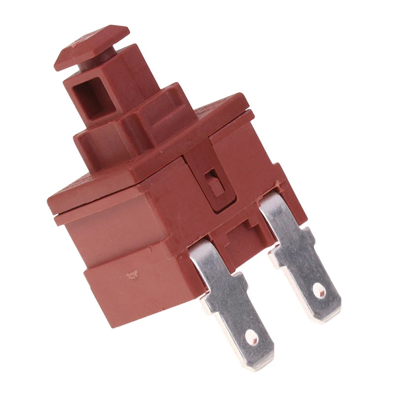 1PCS KAN-L5 2Pin Self-lock Key Switch Water Heater Vacuum Cleaner Switch 7.5A 250VAC Button Power Switch Lock Switch Vue