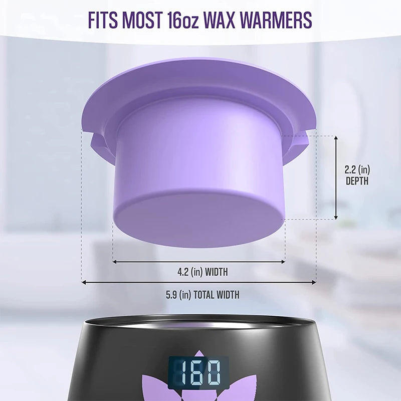 Wax Warmer Thickening Heat-resistant Silicone Bowls Hair Removal