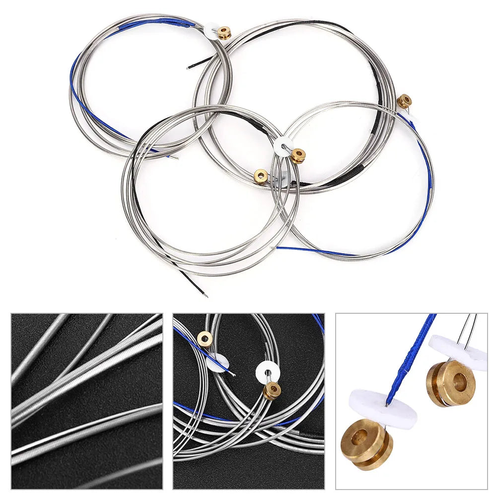 Double Bass Steel Wire String IRIN Steel Double Bass Strings Professional Music Instrument Accessory Vue