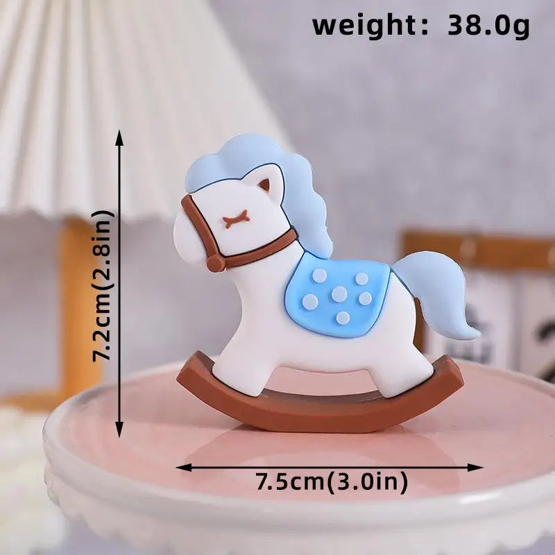 Blue Pink Air Balloon Cake Topper Gender Reveal Party Decoration Kids Vue A5