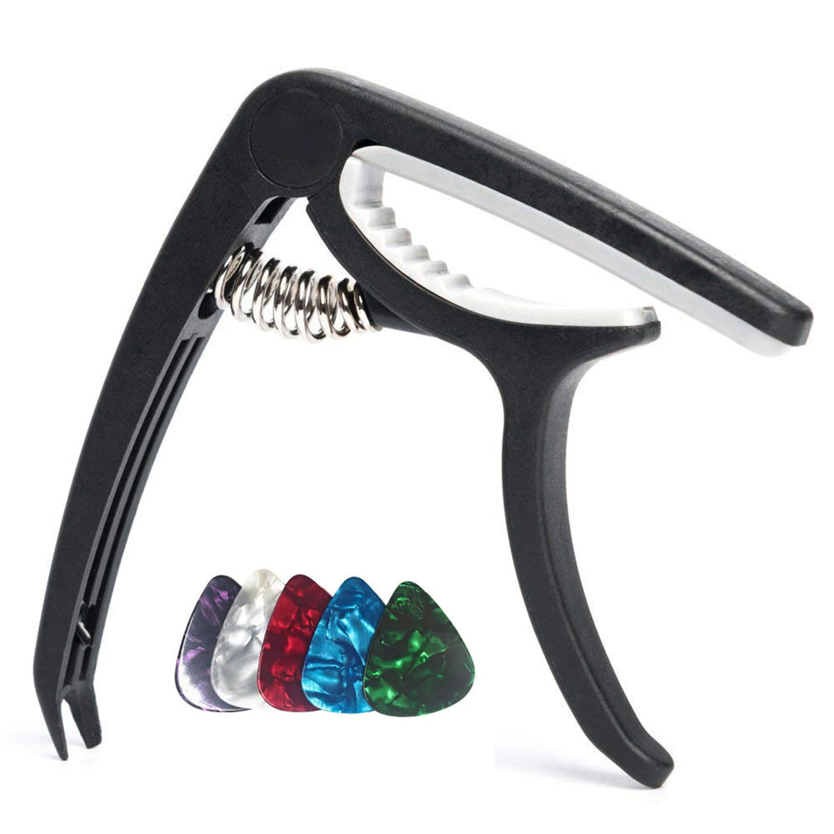 Polymer Composite Material Guitar Portable Guitar Nailer Professional Guitar Tone Changer Multi-Function Guitar Accessories Vue As pic