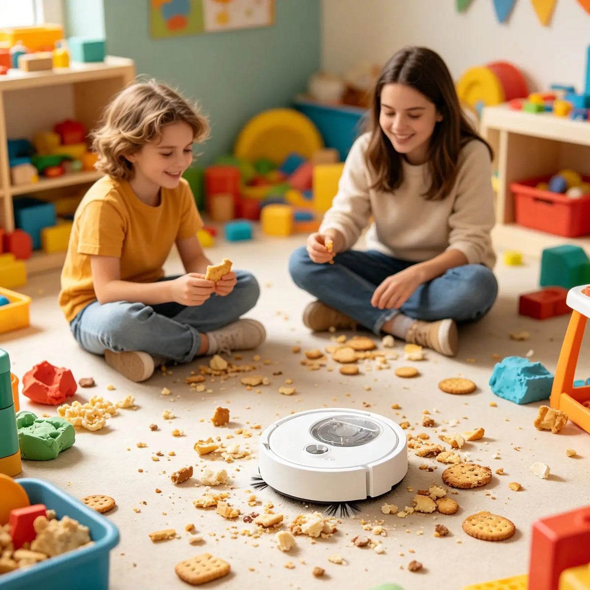 300 Mah Self Cleaning Robot Vacuum Smart Cleaning Device Type-C Rechargeable Floor Robot Vacuum For Pet Hair Dust Carpet Vue