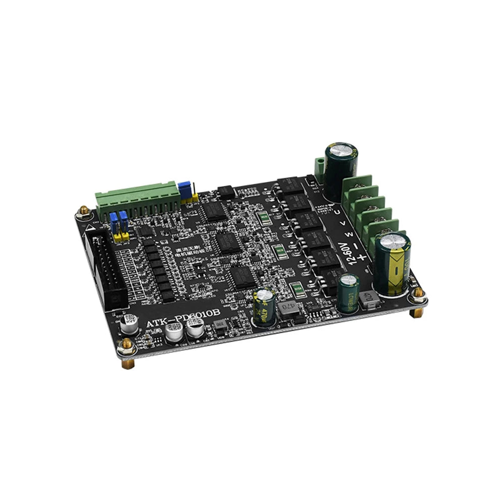 DC Brushless Motor Driver Board ATK-PD6010B Driver BLDC FOC PID PMSM Support Hall Sensor Detection 3-phase Current Acquisition Vue