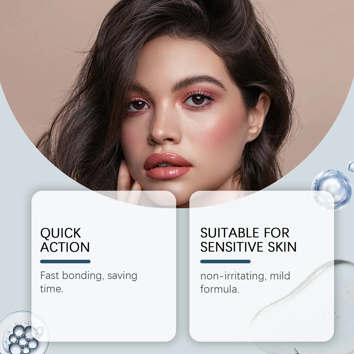 Lace Melting Spray Seamless Finish Glue Spray Wig Melting Wig bonding glue effectively secures the wig for a long time and maint Vue