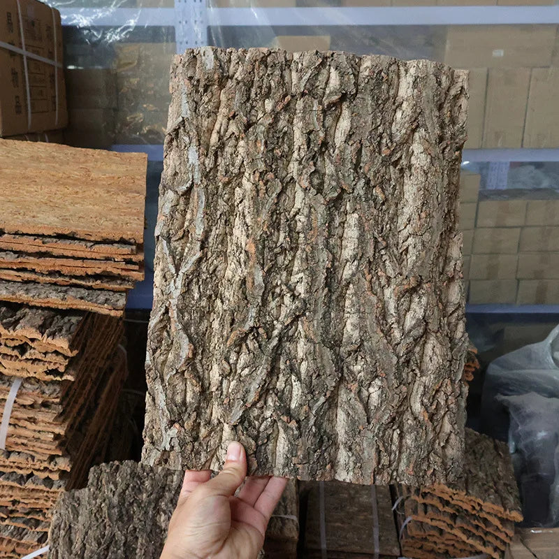 Reptile Bark Fogger Reptisoil Decor Animal Sea Turtle Cork for Reptiles Climb Platforms Tree Snake Climbing Vue