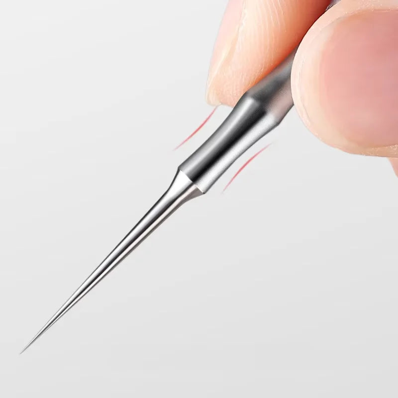 Teenitor Pimple Extractor Acne Treatment Tool Surgical Grade Blackhead Comedone Removal 2-in-1 Tool for Face Nose Blackhead Extr Vue