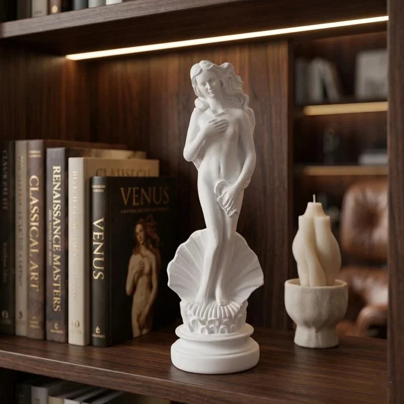 Classical Greek Goddess Statue Resin Figurine Home Decor Sculpture Table Centerpiece For Her Anniversary Gift Elegant Romantic Vue