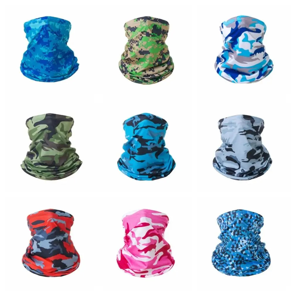 Breathable Mountaineering Face Mask Sweat-absorbent Sunscreen Cycling Scarf UV Protection Multifunctional Cycling Headscarf Vue