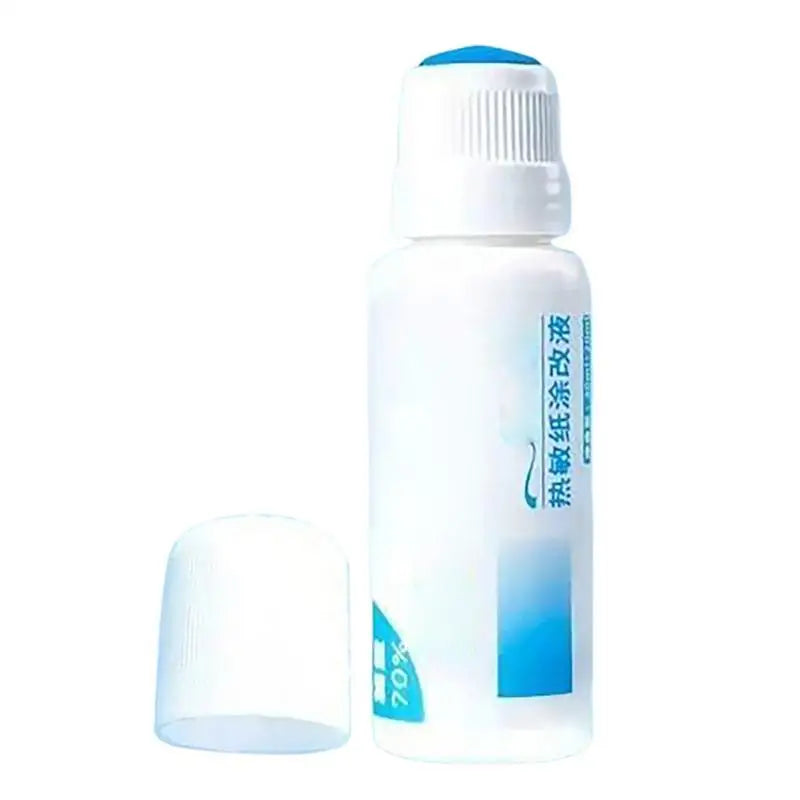 Thermal Paper Privacy Fluid – Fast-Drying Receipt Eraser Privacy Correction Fluid Vue